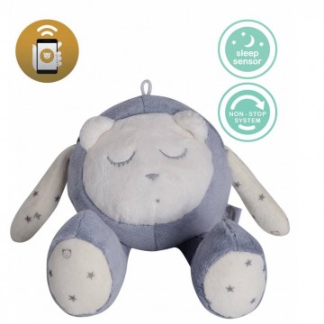MyHummy šumící medvídek MASKOT SPÁČ GREY + senzor spánku a mobilní aplikace MyHummy šumící medvídek MASKOT SPÁČ GREY + senzor spánku a mobilní aplikace