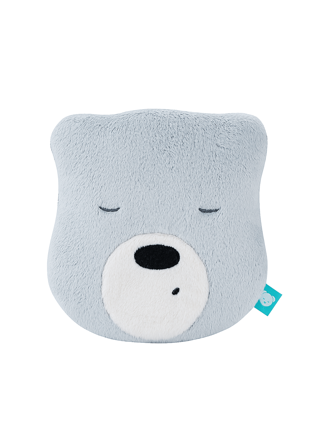 MINI MyHummy LIGHT GREY šumící medvídek hlavička MINI MyHummy LIGHT GREY šumící medvídek hlavička