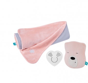 Akčný set MINI MyHummy PINK hlavička + deka UNI Pink Akčný set MINI MyHummy PINK hlavička + deka UNI Pink