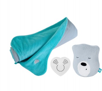 Akční set MINI MyHummy LIGHT GREY hlavička + deka UNI Sweet Akční set MINI MyHummy LIGHT GREY hlavička + deka UNI Sweet