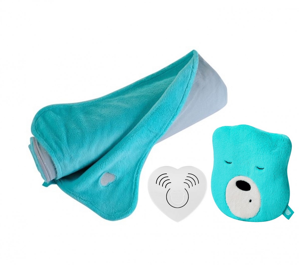 Akční set MINI MyHummy MINT hlavička + deka UNI Sweet Akční set MINI MyHummy MINT hlavička + deka UNI Sweet