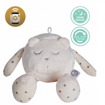 MyHummy šumící medvídek MASKOT SPÁČ ECRU + senzor spánku a mobilní aplikace MyHummy šumící medvídek MASKOT SPÁČ ECRU + senzor spánku a mobilní aplikace