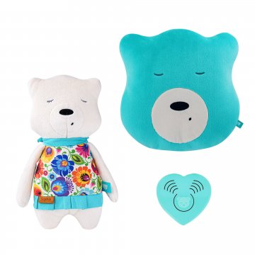 Akční set FOLK MEDVÍDEK + POLŠTÁŘ Akční set FOLK MEDVÍDEK + POLŠTÁŘ